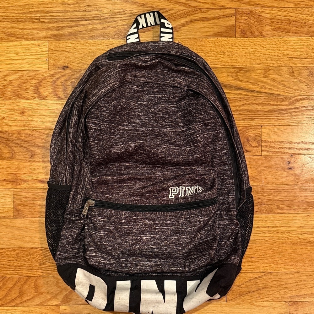 PINK Victoria's Secret Charcoal Backpack